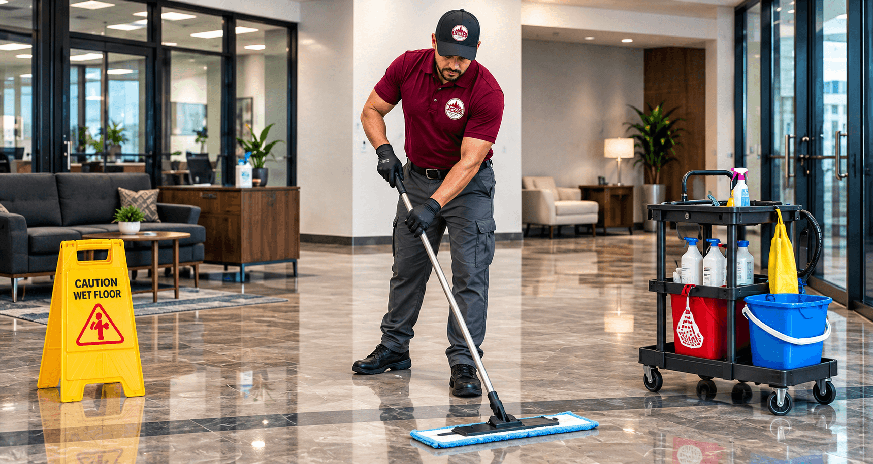 Window cleaner high rise